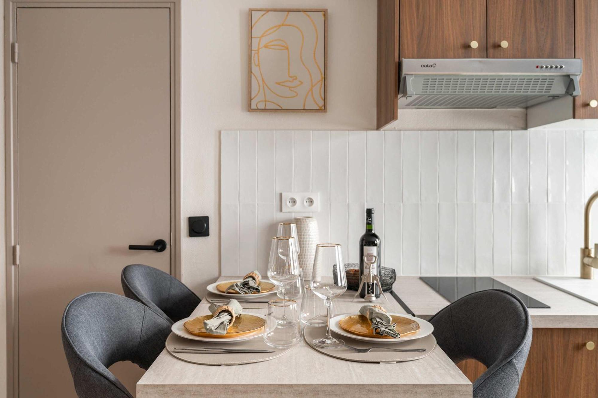 For 4 People Near Montparnasse Appartement